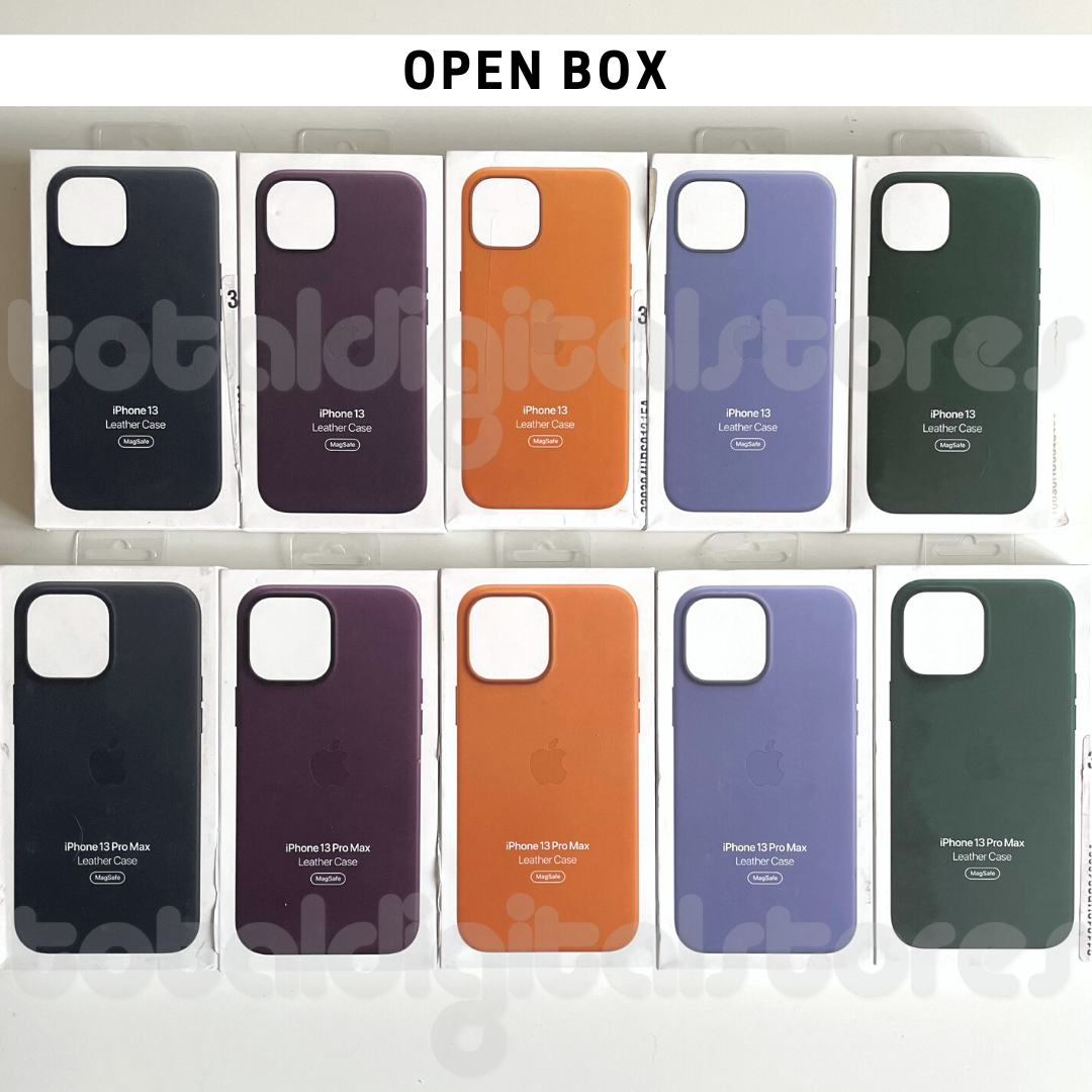 iPhoneアクセサリー Apple iPhone 13 Leather Case MagSafe Apple Leather iPhone 13 Case MagSafe Cover Genuine for 13 Pro Mini